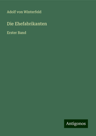 Die Ehefabrikanten