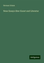 Neue Essays über Kunst und Literatur