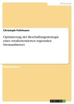 Optimierung der Beschaffungsstrategie eines retailorientierten regionalen Stromanbieters