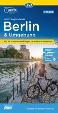 ADFC-Regionalkarte Berlin und Umgebung, 1:75.000, mit Tagestourenvorschlägen, reiß- und wetterfest, E-Bike-geeignet, mit Knotenpunkten, GPS-Tracks Dow
