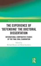 Experience of 'Defending' the Doctoral Dissertation