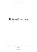 Entnazifizierung