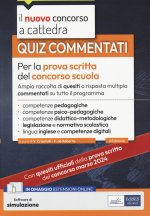 Quiz commentati per la prova scritta del concorso scuola