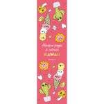 Marque-pages à colorier - Kawaii