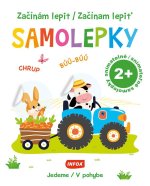 Začínám lepit samolepky - Jedeme / Začínam lepiť samolepky - V pohybe