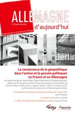 La renaissance de la géopolitique dans l'action et la pensée politiques en France et en Allemagne