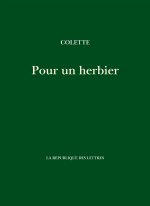 Pour un herbier