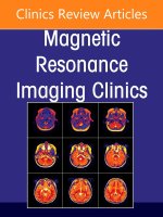 Spine Imaging, an Issue of Magnetic Resonance Imaging Clinics of North America