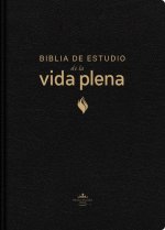 Rvr60, Biblia de Estudio de la Vida Plena, Edición Clásica, Piel Fabricada, Negro, Palabras de Jesús En Rojo, Comfort Print