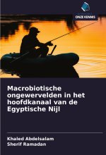 Macrobiotische ongewervelden in het hoofdkanaal van de Egyptische Nijl
