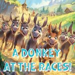 A Donkey at the Races!