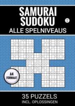 Samurai Sudoku - Alle Spelniveaus  - 35 Puzzels Incl. Oplossingen - Nr. 53
