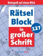Rätselblock in großer Schrift 127