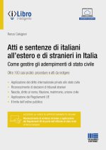 Atti e sentenze di italiani all'estero e di stranieri in Italia. Come gestire gli adempimenti di stato civile. Oltre 100 casi pratici: procedure e att