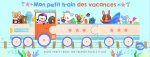 Pouet pouet! Voici ton premier puzzle à lire - Mon petit train de vacances