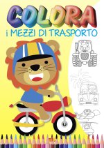 Colora i mezzi di trasporto