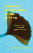 there are ginkgo leaves on the window