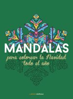 Mandalas para colorear la Navidad todo el a?o