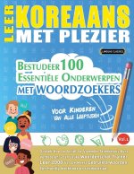 LEER KOREAANS MET PLEZIER - VOOR KINDEREN