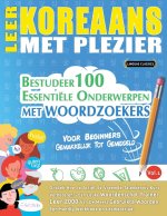 LEER KOREAANS MET PLEZIER - VOOR BEGINNERS