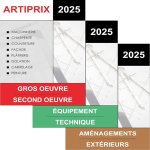Artiprix - Tous corps d'état - Edition 2025