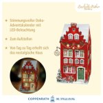 Aufstell-Adventskalender - Happy Christmas Home (mit LED)