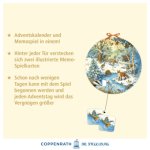 Memo-Adventskalender - Die Tiere im Winterwald