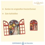 Mini-Adventskalender - Nostalgische Adventsfenster