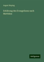 Erklärung des Evangeliums nach Matthäus