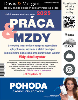 Práca & mzdy 2025 (Brožovaná)