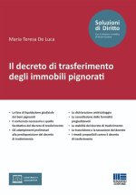 decreto di trasferimento degli immobili pignorati
