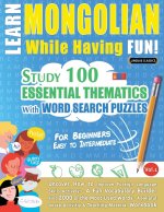 LEARN MONGOLIAN WHILE HAVING FUN! - FOR BEGINNERS