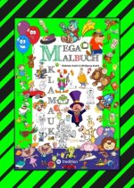 MEGA MALBUCH - 300 SEITEN KLAMAUK - WITZIG TOLLE AUSMAHLMOTIVE - LUSTIGE THEMEN - TIERE - MENSCHEN - FAHRZEUGE - HÄUSER