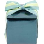 Geschenkpapier Metallic Blau, Glänzend, FSC MIX