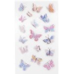 Foliensticker La Vie en Rose, Schmetterlinge