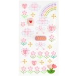 Perlensticker mit 3D-Figuren, rosa