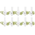 Clips Röschen, Weiß