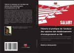 Théorie et pratique de l'analyse des salaires des établissements d'enseignement en RB