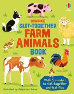 Slot-Together Farm Animals Book