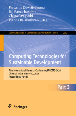 Computing Technologies for Sustainable Development