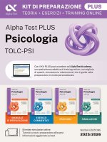 Alpha Test plus psicologia TOLC-PSI. Kit completo di preparazione con training on line personalizzato. Ediz. MyDesk