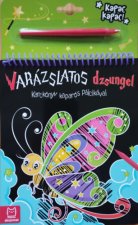 Karckönyv kaparós pálcikával - Varázslatos dzsungel