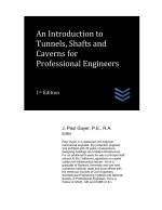 An Introduction to Tunnels, Shafts and Caverns for Professional Engineers