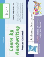 Learn by Handwriting, Practice Workbook - United States of America, States and Capitals - Print, Level 1