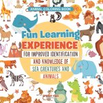 Animal Coloring Book. Fun Learning Experience for Improved Identification and Knowledge of Sea Creatures and Animals. Coloring and How to Draw Templat