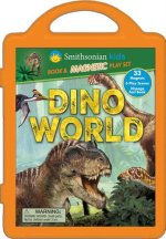 DINOWORLD BK & MAGNETIC PLAY SET