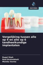 Vergelijking tussen alle op 4 en alle op 6 tandheelkundige implantaten