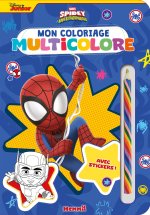Marvel Spidey et ses amis extraordinaires - Mon coloriage multicolore