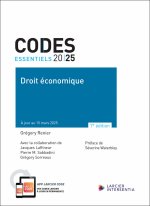 Code essentiel - Droit économique 2025 - À jour au 1er février 2025