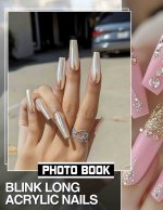 Blink Long Acrylic Nails Photo Book